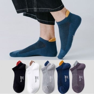 8A8D8B:=남자 덧신 양말M014 면 메쉬 통풍 발목양말 스니커즈;