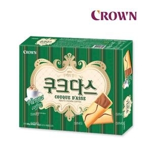 크라운제과  쿠크다스 비엔나커피 288g