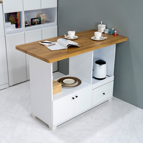 가구데코 키엘 서랍형 아일랜드 홈바 JD2213