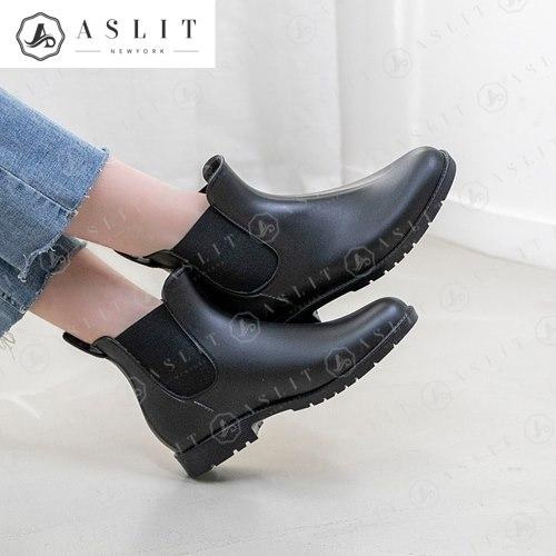 애슬릿 여성 여름 장화 포인트 숏 앵클 레인 부츠 7042259