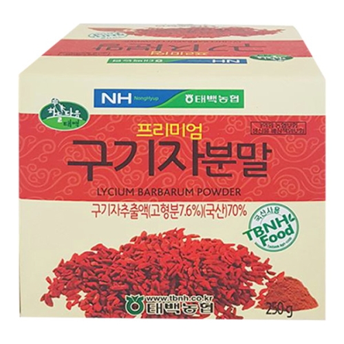 참다올 태백농협 구기자분말 250g