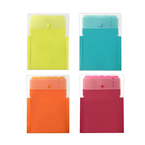 블루마토 인덱스 도큐먼트 파일 세로형 IDF002 색상랜덤