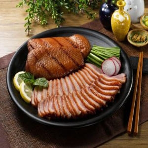 프리미엄 슬라이스 훈제오리 800g