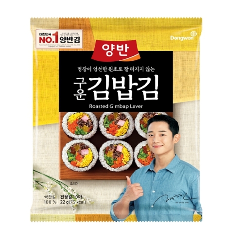 동원F&B  양반 구운 김밥김 10매 22G