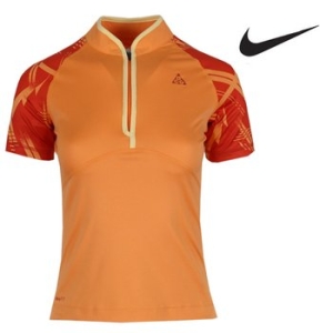 나이키  여성 ECHELON 하프짚업 반팔 티셔츠 (299000-891)