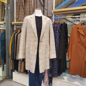 비키 NC05 체크롱자켓 TUJ2102  2810105  35902_2810105