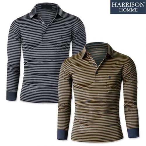 해리슨옴므 112 긴팔 카라티  DDOC1123