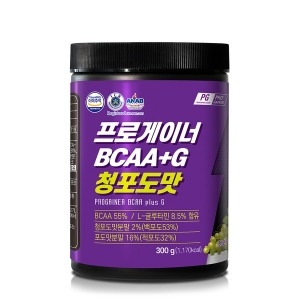 프로게이너 BCAAG 300g_청포도 BCAA 글루타민 아미노산