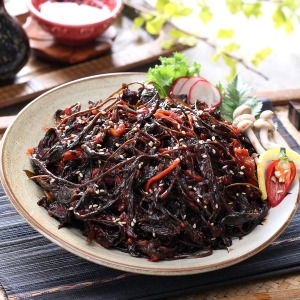 쪽빛누리  젓갈 반찬 고추잎무침 1kg 꼬들꼬들 맛있는 밥도둑