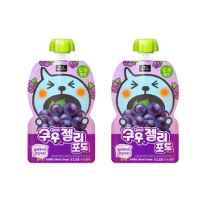 코카콜라음료 쿠우 젤리 포도 130ml