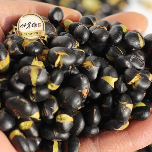 가온애  볶은서리태콩 500g / 서리태콩 볶은서리태 검정볶은콩