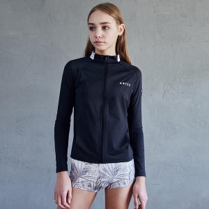 아비스  우먼 루즈핏 집업 래쉬가드세트 (WT407+AWP023)