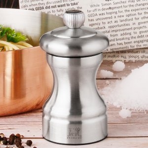 푸조  비스트로 통 후추 그라인더 스텐 페퍼밀 소금 솔트밀