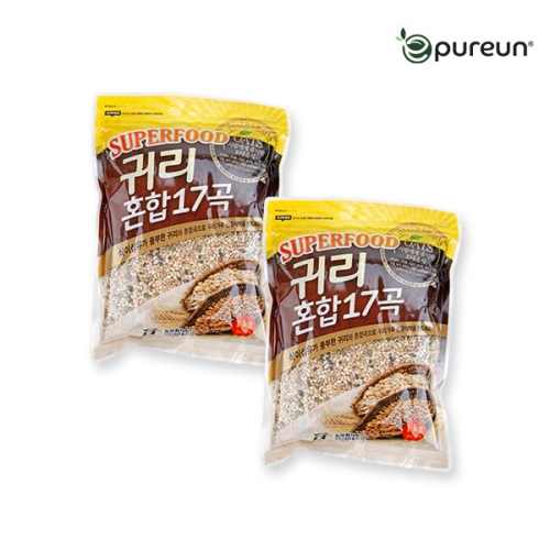 이잡곡이다  귀리혼합 17곡 1kg x 2봉
