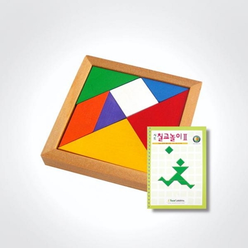 가베가족 컬러칠교 + 칠교놀이 2단계 (KS1403)
