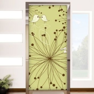 꾸밈  ib028 시작의기쁨현관문방문시트지