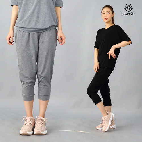 홈트 요가복 어슬레져룩 아웃도어 배기7부바지 Yps80P5