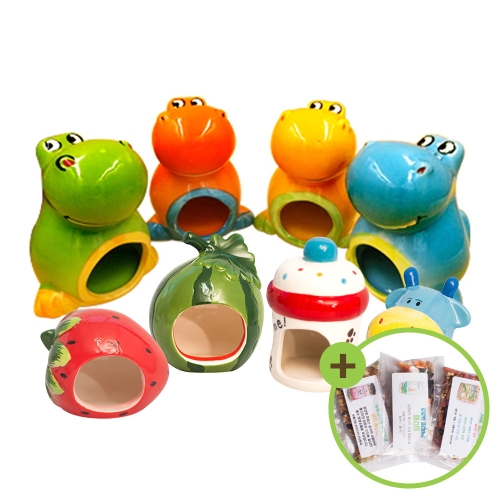 햄스터은신처 공룡 세라믹 은신처 햄스터용품 RJ329