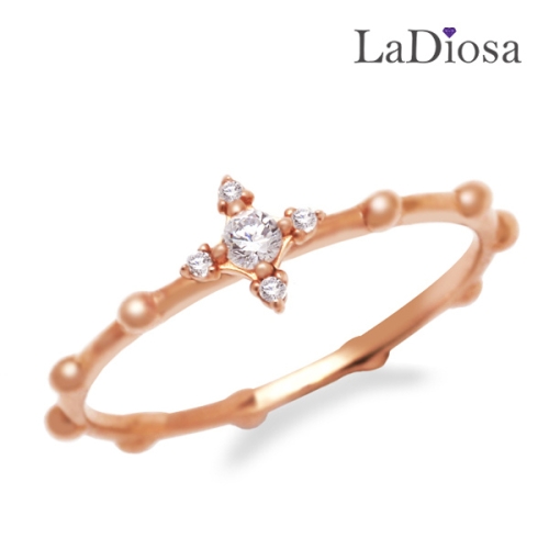 18K 라디오사 묵주반지 LK18JJ-10287R