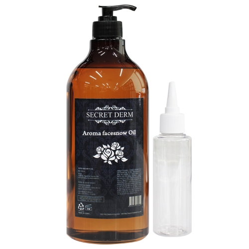 시크릿덤 아로마 마사지 오일 1000ml+오일공병