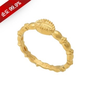 혼골드모아 골드모아 24K 순금 묵주 반지 3.75g 유광