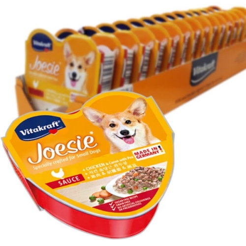 비타크래프트 조에시 하트캔 치킨과 당근 완두콩 85g