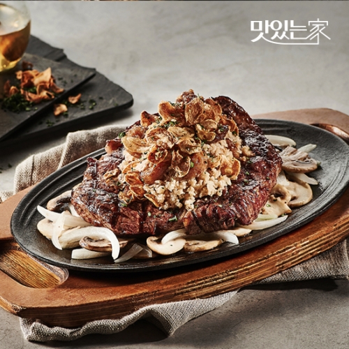 매드포갈릭  갈릭 스테이크 밀키트 461g