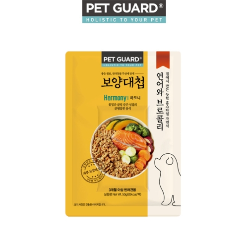 펫가드 독 보양대첩 하모니 연어와 브로콜리 50g