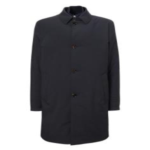 닥스 남성 네이비 단색 구스다운 하프코트 WMTR0D041N2