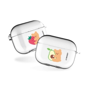 트라이코지  냥이의나들이 디자인 에어팟 프로 클리어케이스