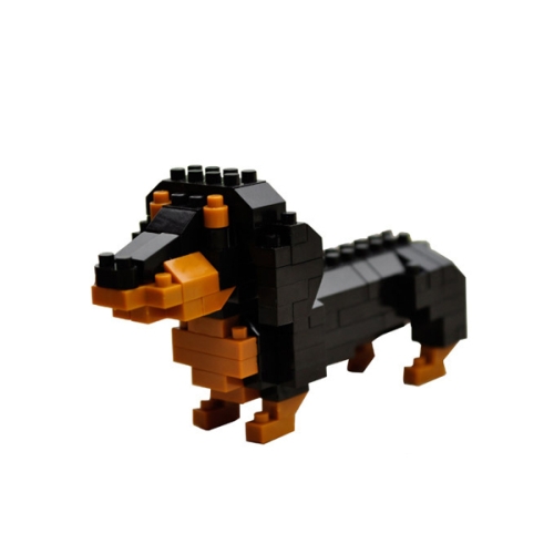 나노블럭 미니 닥스훈트 122조각 PCS