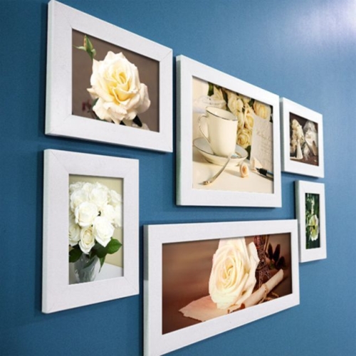 꾸밈 cu150-꽃들의인사_액자세트