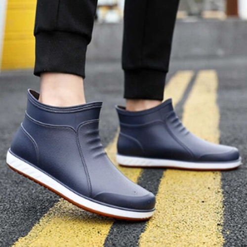 앵클 레인 부츠 작업 신발 패션 방수 고무 어른 슈즈 낚시용품남성장화 낚시쇼핑몰레인부츠 농사용장화어부장화 농부장화밭일장화 ..