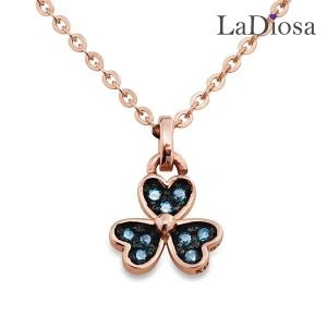 La Diosa 라디오사 18K 청다이아 목걸이 G18D-7953NM