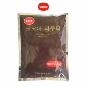 코코아 파우더 350g 코코아 분말 100% 가림 말레이시아 카카오 크로플용 가루
