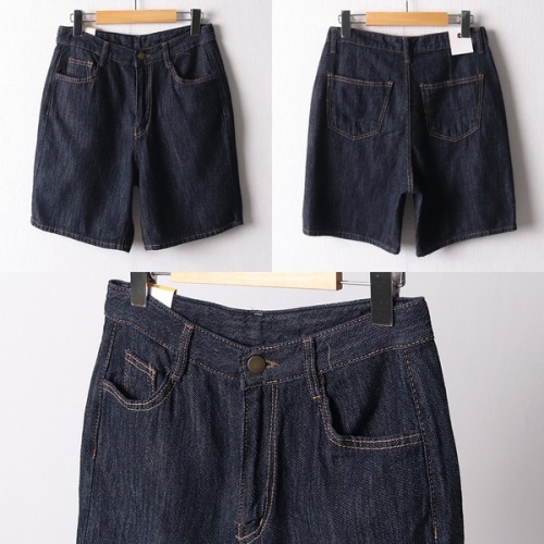 나야홍 빅사이즈 107 써니생지라인5부바지 DDOD720