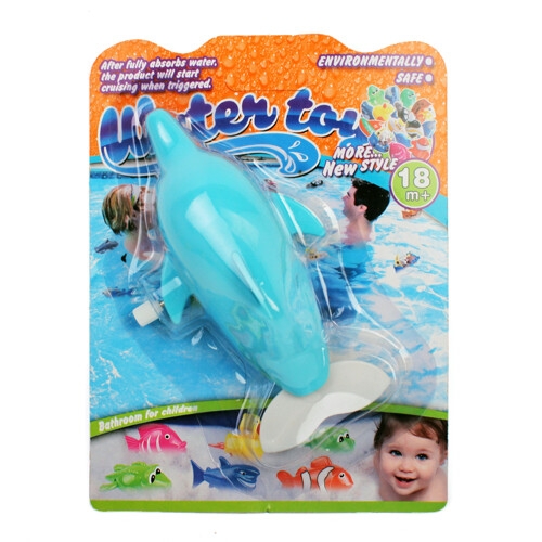 헤엄치는 태엽 돌고래