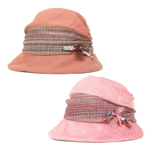 닥스 ACC   모자  투톤 배색 벙거지 세미 캐주얼  DK82-WBK002