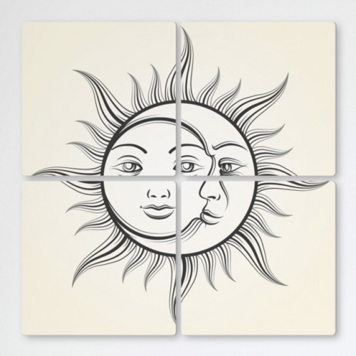 꾸밈  cf300-멀티액자_해와달