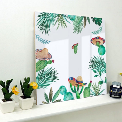 꾸밈  cp440-아크릴액자_열대식물프레임