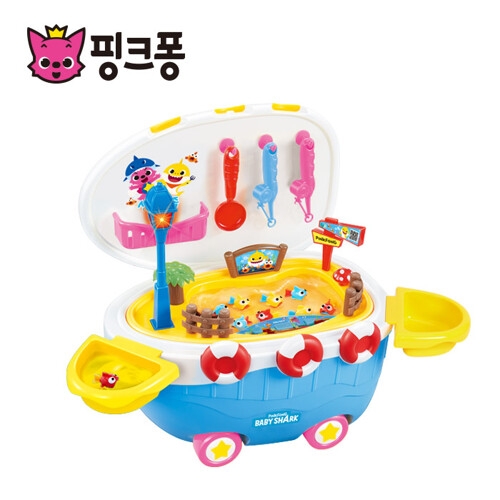 핑크퐁 상어가족 낚시놀이