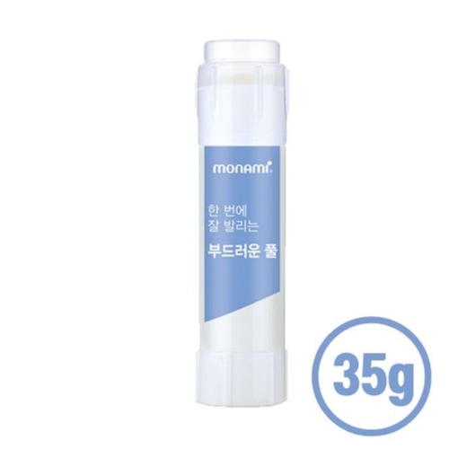 모나미  한 번에 잘 발리는 부드러운 풀 35g