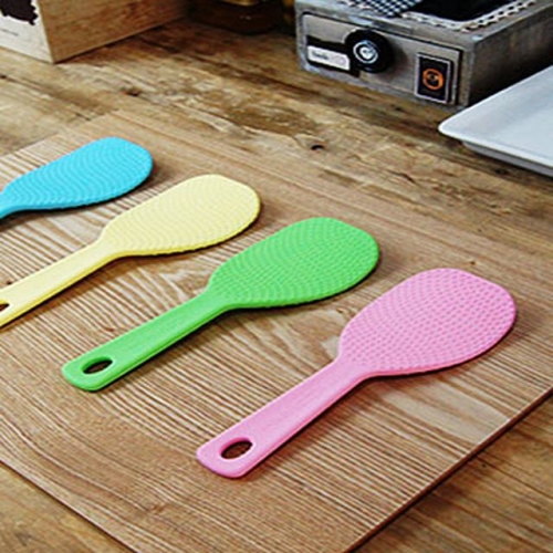 리빙하임  밥알이 잘 떨어지는 뉴 실리콘 밥주걱