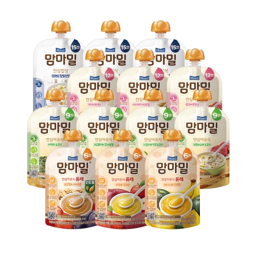 매일유업 맘마밀 안심이유식 복합구성