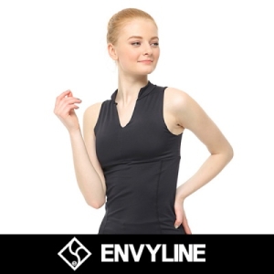 엔비라인  하이넥 브이라인 요가 탑 (N-3T218)