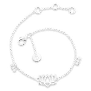 텐바이텐  발란스3000 데이지런던 로투스 굿 카르마 실버 팔찌