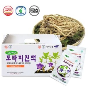 강원식품 토토원 도라지진액 100ml 30포