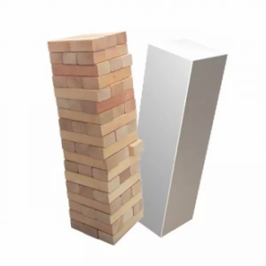 무지원목블럭 에듀게임즈 블럭 무지 쌓기 젠가 원목 나무