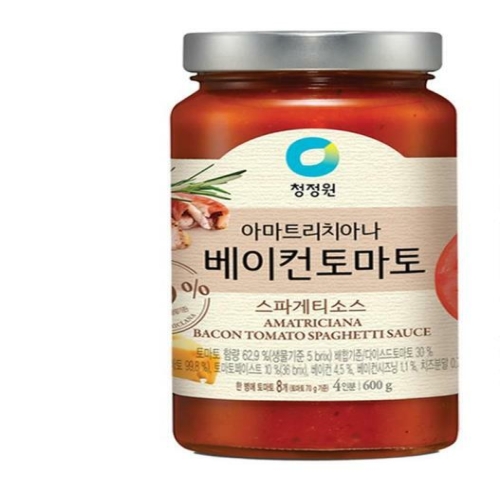 청정원 비스크 로제 스파게티소스 600g