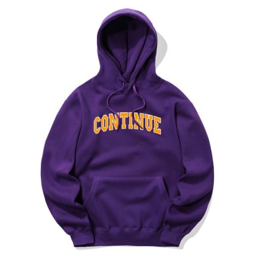 트립션 CONTINUE LOGO 후드티 퍼플 ITEM55K2W88